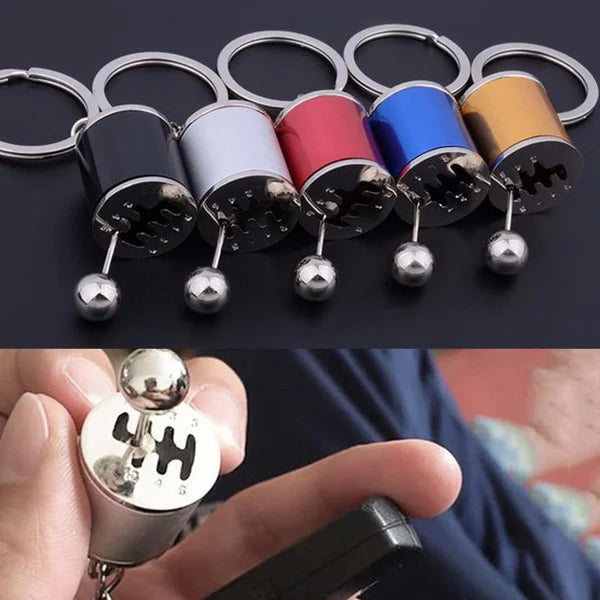 6-Speed Manual Transmission Gearbox Keychain