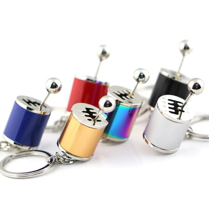 6-Speed Manual Transmission Gearbox Keychain