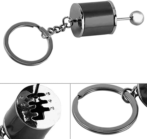 6-Speed Manual Transmission Gearbox Keychain