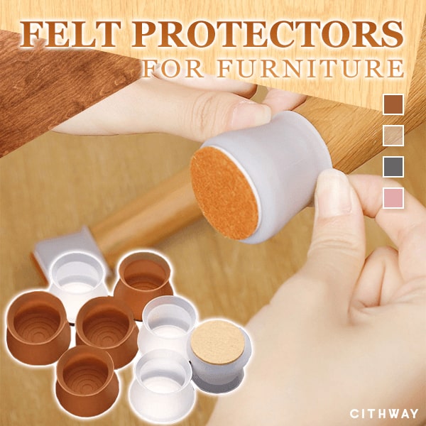 Chair & Table Legs Felt Protective Covers