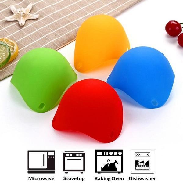 Silicone Egg Poacher (Set of 4 PCS)