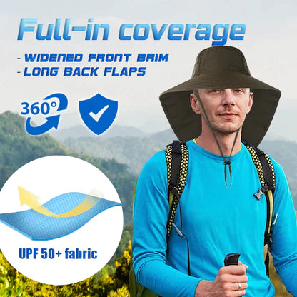 All-Round Protective Outdoor Fisherman Hat